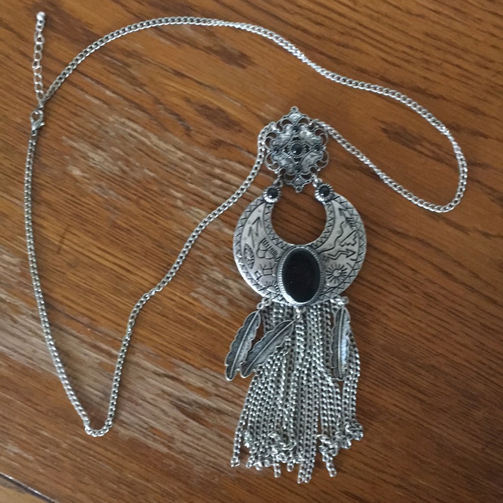 Long Southwestern Necklace - Picture 1 of 2